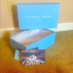 Philippe Model Blue Box (goes with high top shoes in my closet!)